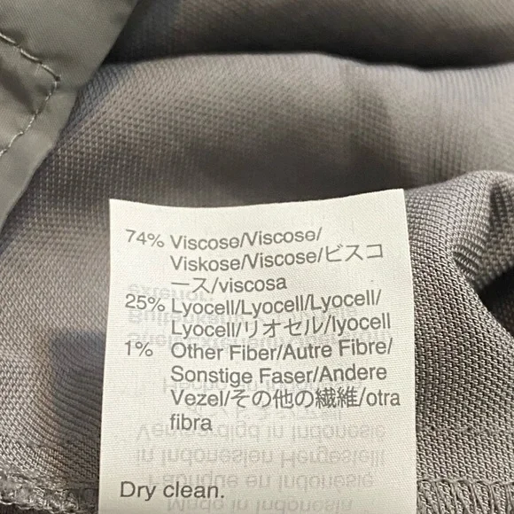 J. Crew Point Sur Size 4 Gray Paper Bag Gray Pant - Picture 10 of 10